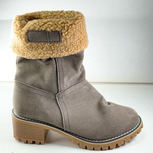 women's fleece lined ankle boots