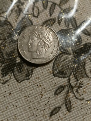 Monnaie Italienne 50 Lire 1996 - Erreur De Frappe Rare - Pièce De Collection