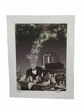 Gwyllm Llwydd "The Chemist" signed Blotter Art Print Sasha Shulgin Tribute