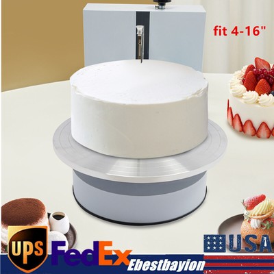 Electric Cake Decorating Cake Coating Machine Fit 4-16 Inches Cake 90-220V