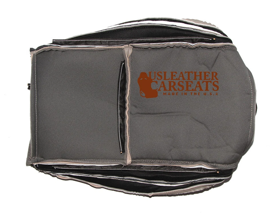 2011 Mazda CX-9 Driver Side Bottom Replacement Leather Seat Cover 2 Tone - Image 3 of 4