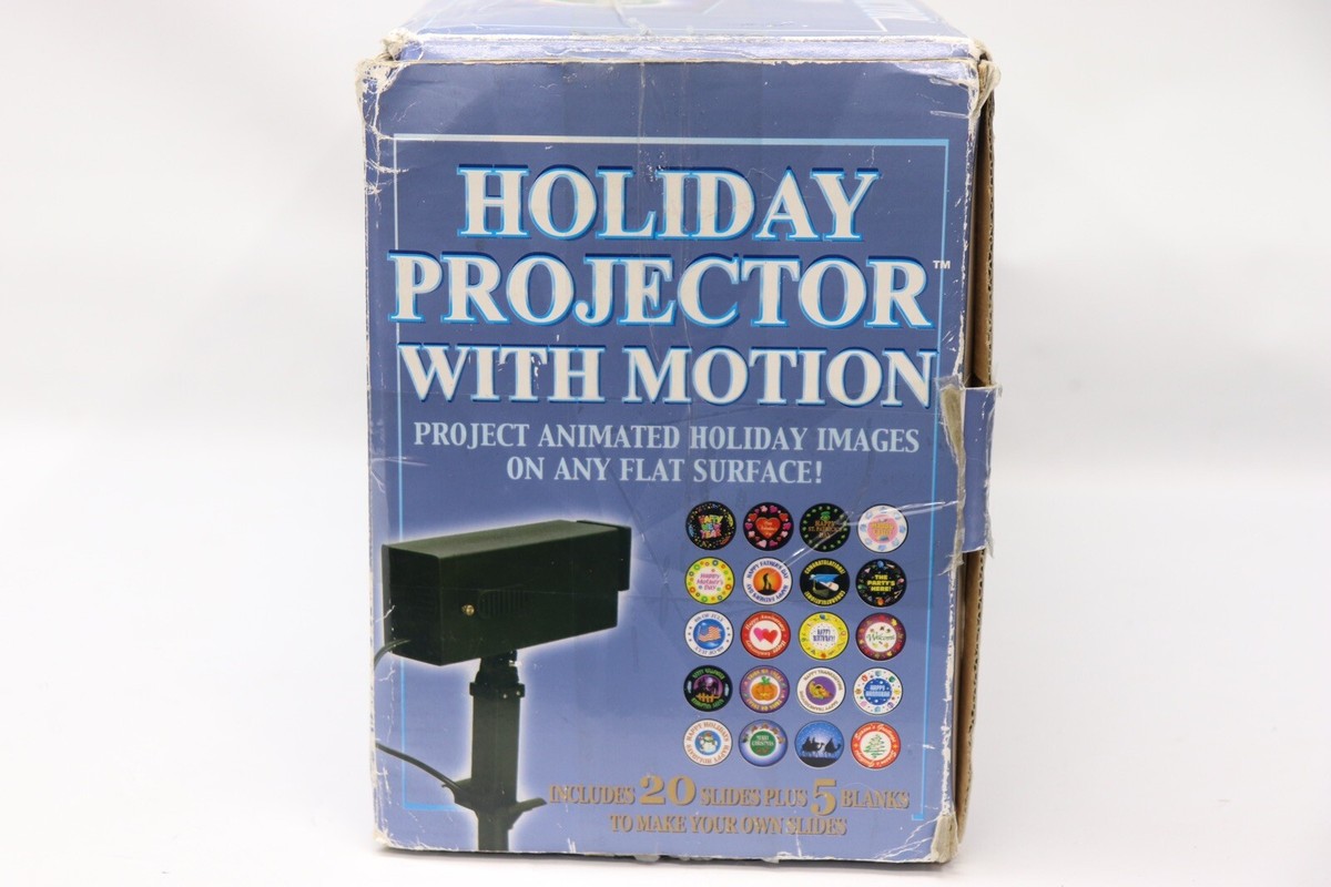 まるさん クリスマス Mr. Christmas 60509 Holiday Projector W/Motion Rotates 20 Slides