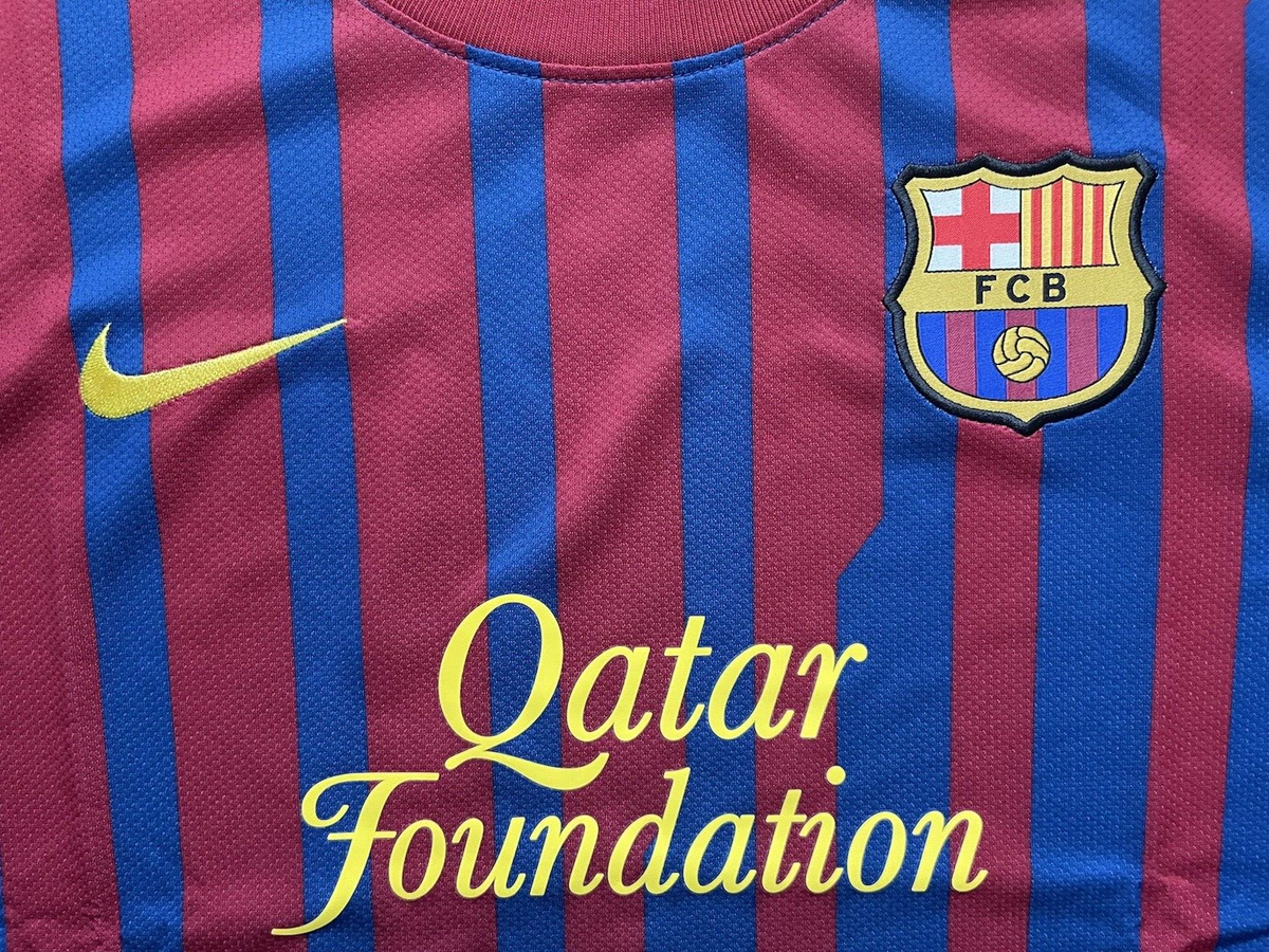 2011/12 Barcelona Home Jersey #10 Messi XL Nike Long Sleeve
