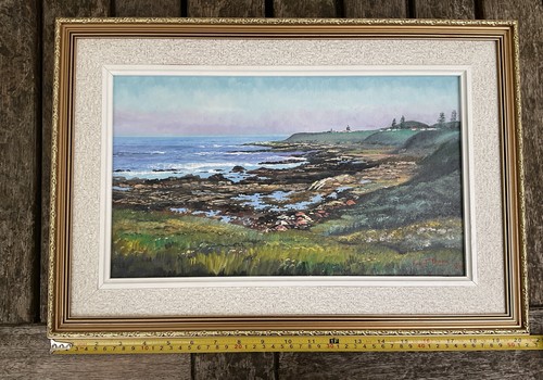 Original Oil Acrylic Painting Vincent Olivier Port Elizabeth South Africa Framed - Picture 10 of 12