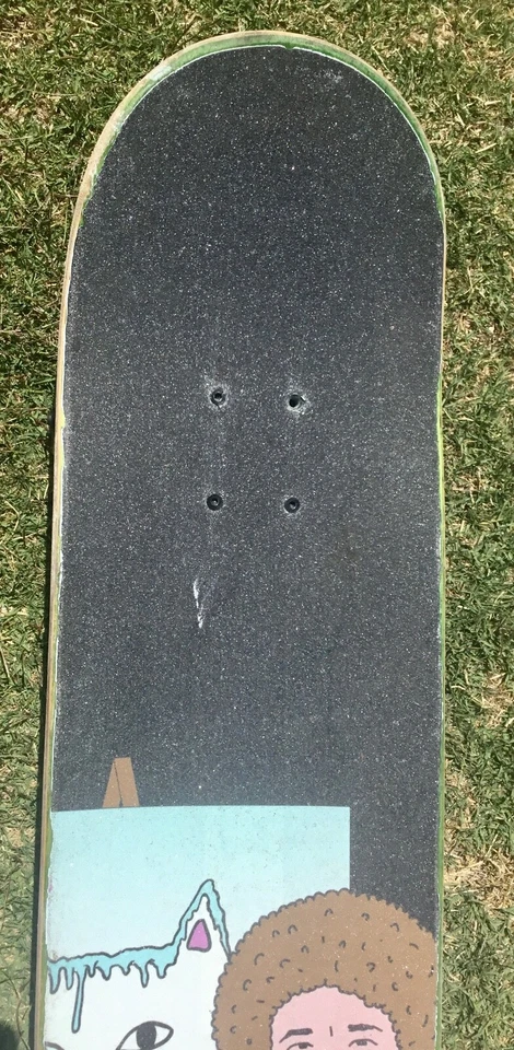 Bob Ross 握把带滑板带 Spitfire 经典车轮和雷霆卡车! — 第 3/4 张图片