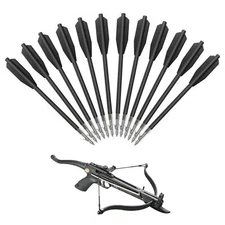 6.8" BK Plastic Fishing Hunting Bolts Arrows for 50-130 lbs Pistol Crossbow 12X