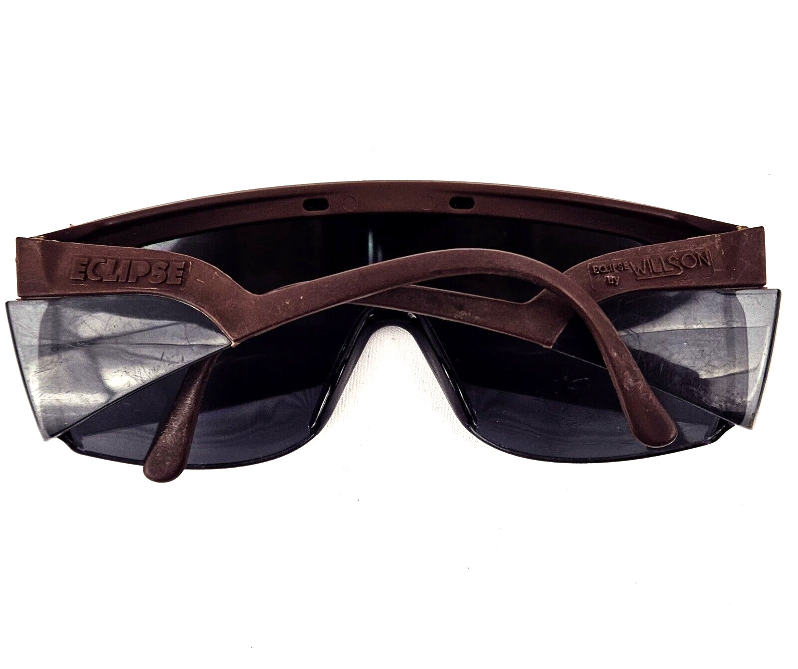 Willson Eclipse Sunglasses Brown Vintage Work/Pro… - image 5