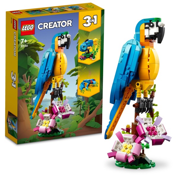 Lego Creator: Exotischer Papagei (31136) NEU & OVP-image