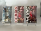 1999 NC/23/45 MICHAEL JORDAN Upper Deck 24K Gold Sig 3-Card PRODUCTION PROOFS