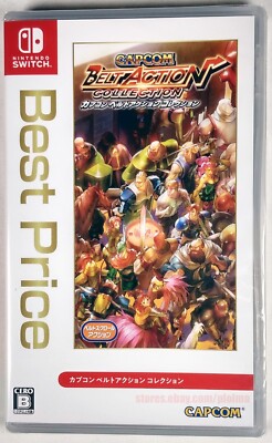 CAPCOM BELT ACTION COLLECTION New NINTENDO SWITCH Game JP Release, USA Seller