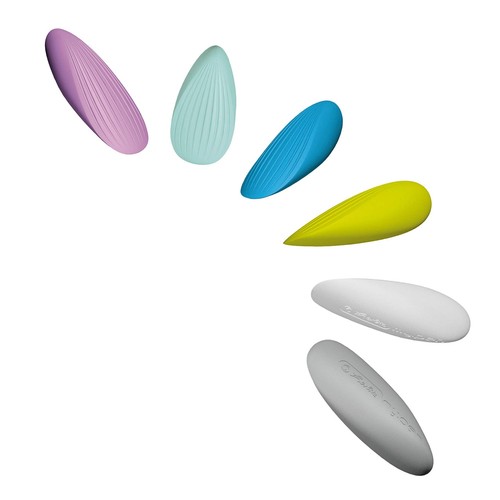 STAEDTLER Mars Gomme à sandwich en plastique Lot de 2 couleurs
