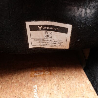 Vivobarefoot RA II Barefoot Shoes Wide Hide Leather Size 15 US