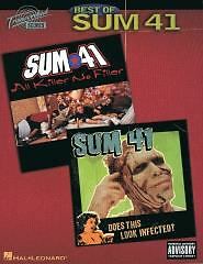 The Best Of Sum 41 Guitar, Voice Guitar Score Music Sum 41 (Artist) Hal Leonard