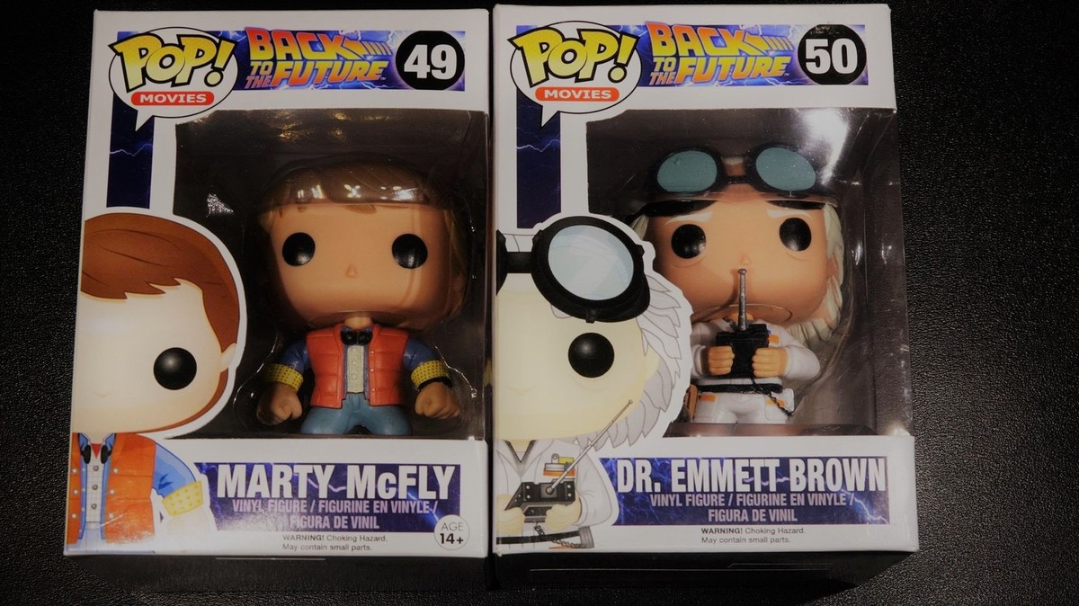 バックトゥザフューチャー POP 49・50 BTTF フィギュア POP Vinyl Back to the Future (Movies) Sealed New Hard To