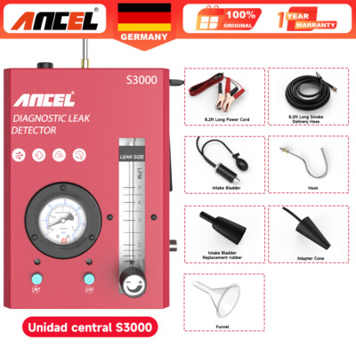 Ancel S3000 Nebelmaschine Rauchgerät Rauchmaschine kfz Auto Smoke Leak Tester 