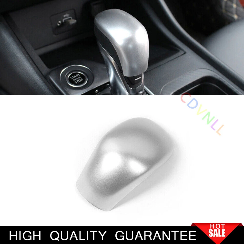 Fit For Nissan Sentra 2020-2022 Matt Silver Central Console Gear Shift Knob Trim