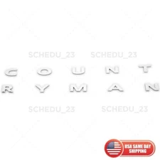 MINI Countryman Rear Liftgate Letter Emblem Boot Badge Emblem R60 F60 Chrome