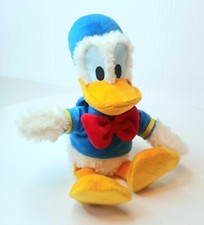 Disney Parks 10" Classic DONALD DUCK in Sailor Suit Red Bow Tie Plush