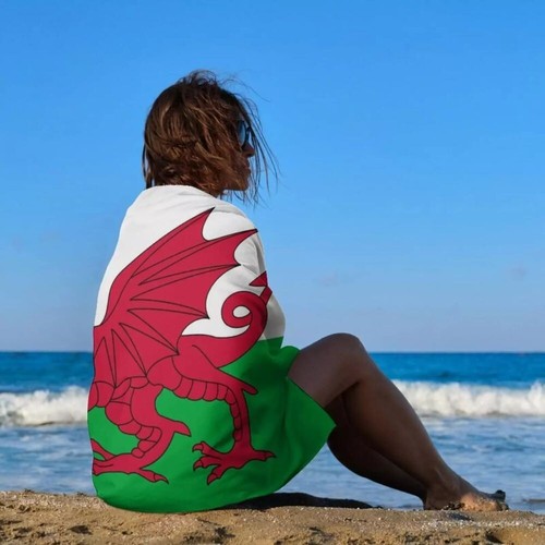 Asciugamano Bandiera Union Jack Galles Modello Scozia Bagno Spiaggia Grande Asciugamano Morbido Regalo - Foto 25 di 42