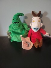 Disney Store Nightmare Before Christmas 8  Oogie Boogie  Lock 8" Plush Bean Bag