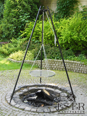 GUSTAV DREIBEIN SCHWENKGRILL Grillrost 50 cm aus Edelstahl
