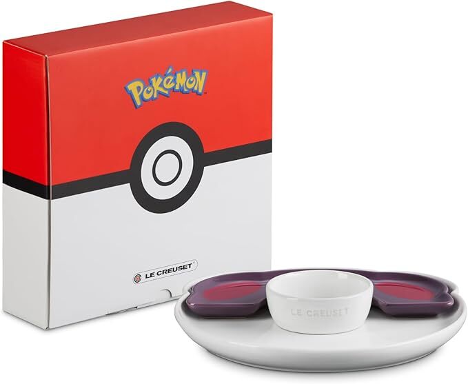 LE CREUSET × ポケットモンスター NEW) Le Creuset Pokemon Tableware Set - Master Ball Official