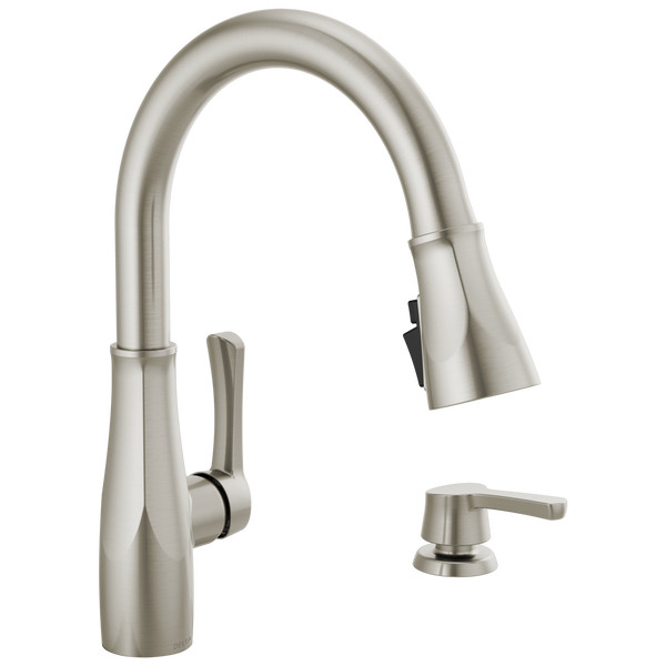 Delta Owendale Kitchen Faucet Spotshield Stainless-Certified Refurbished