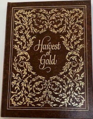 New Harvest Of Gold. By Ernest Miller. Gold gild on cover