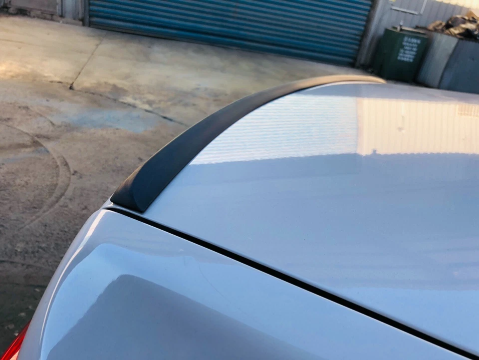 Flat Black 555H Rear Trunk Spoiler Wing Fits 2001~06 Chrysler Sebring JR Sedan - Imagem 4 de 4