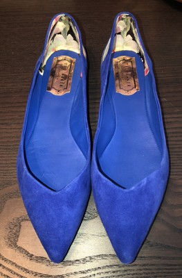 ted baker london dabih leather cutout flat