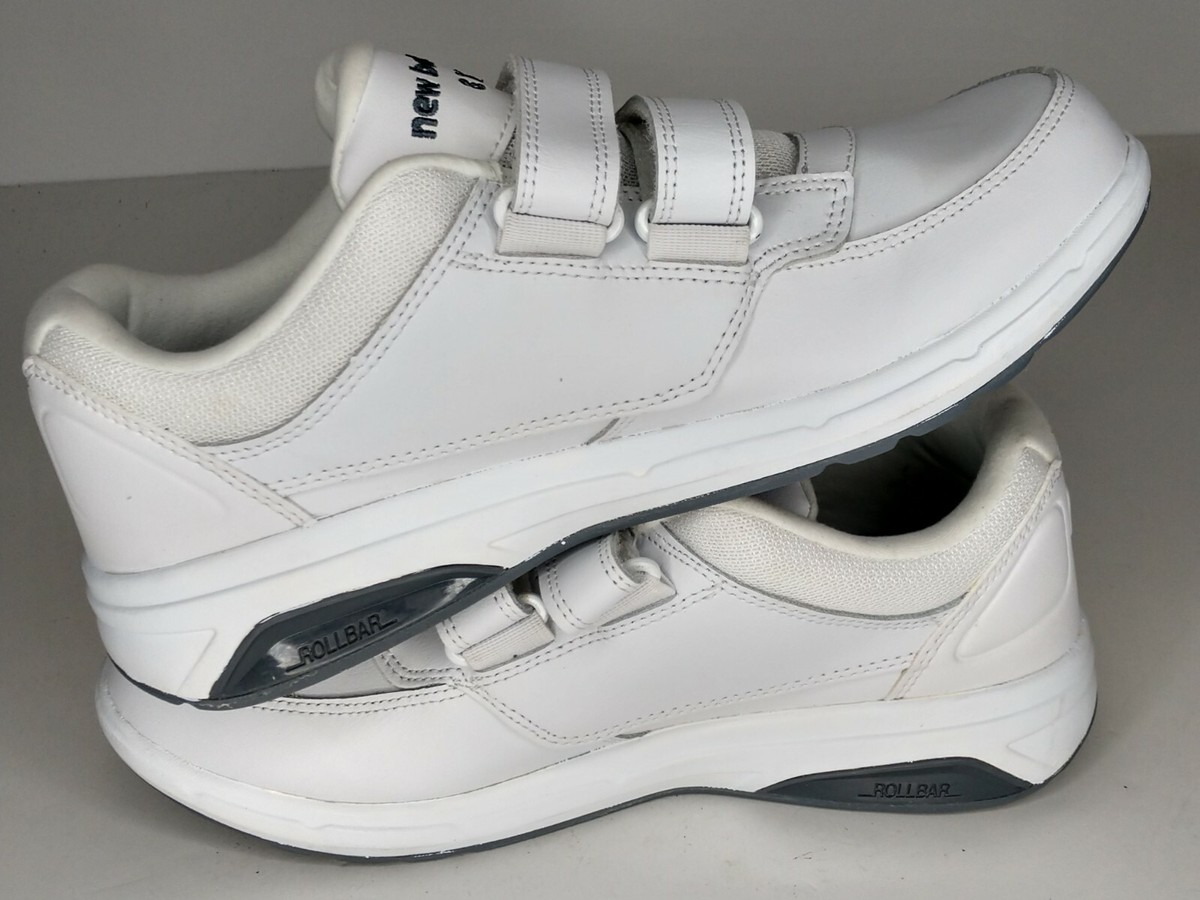 New Balance 813 Men\'s 7.5 4E Extra Wide White Hook Loop Walking Shoes Amazon.com | New Balance Mens 813 V1 Hook and Loop | Walking main image 3
