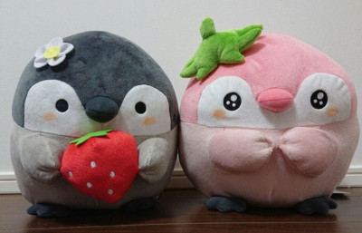 Koupen-chan SET 2 Strawberry Big Plush 23cm Toy Doll Furyu 2025 Pink