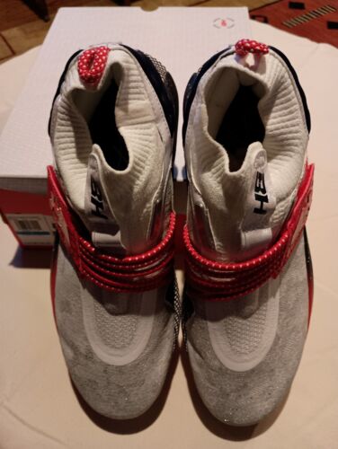 NEW UNDER ARMOUR HARPER 8 LOW USA ST HOVR BASEBALL SPIKES 3026590-100 SZ 12 - Picture 2 of 5