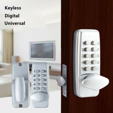 Mechanical Door Lock Keyless Entry Digital Code Keypad Security Combination