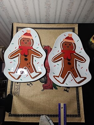 2 Target Wonderland Gingerbread Plates