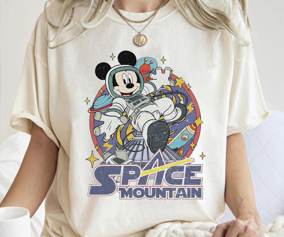 90s ディズニー　スペースマウンテン tシャツ space mountain 90's Disneyland Space Mountain T-shirt Sold