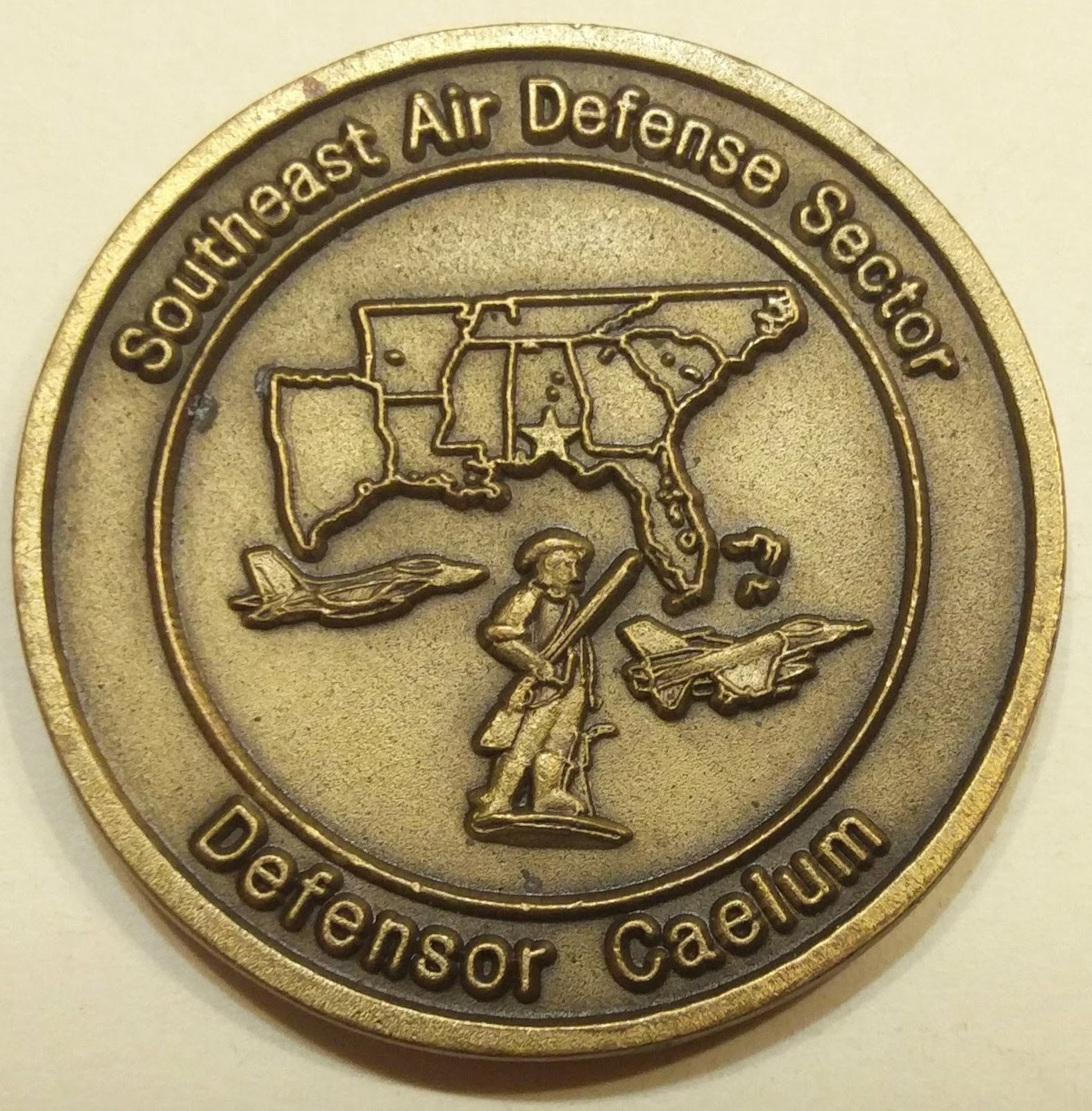 Southeast Air Defense Sector SEADS Radar Surveillance Air Force Challenge Coin eBay