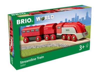 BRIO  WORLD - HIGHSPEED-DAMPFZUG * STREAMLINE TRAIN - Brio 33557 - NEU