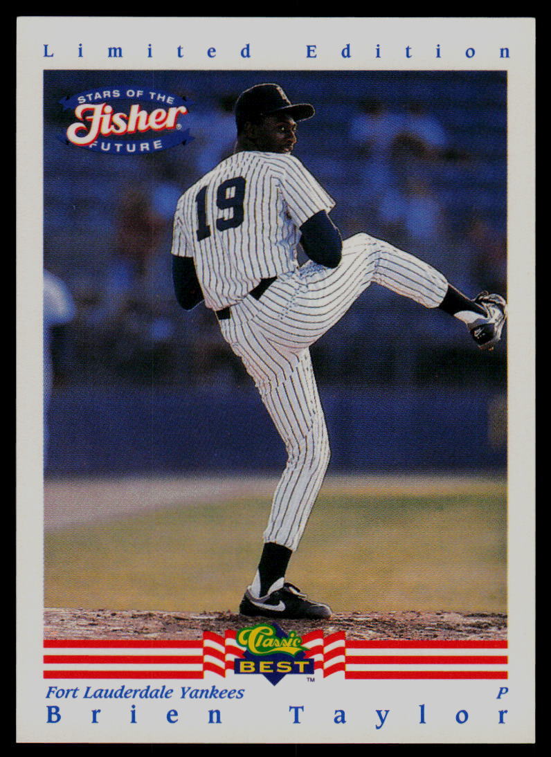1992 Classic Best Fisher Nuts Brien Taylor Fort Lauderdale Yankees