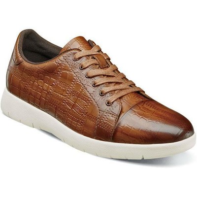 Stacy Adams Men/'s Shoes Halcyon Exotic Print Cognac 25295-221