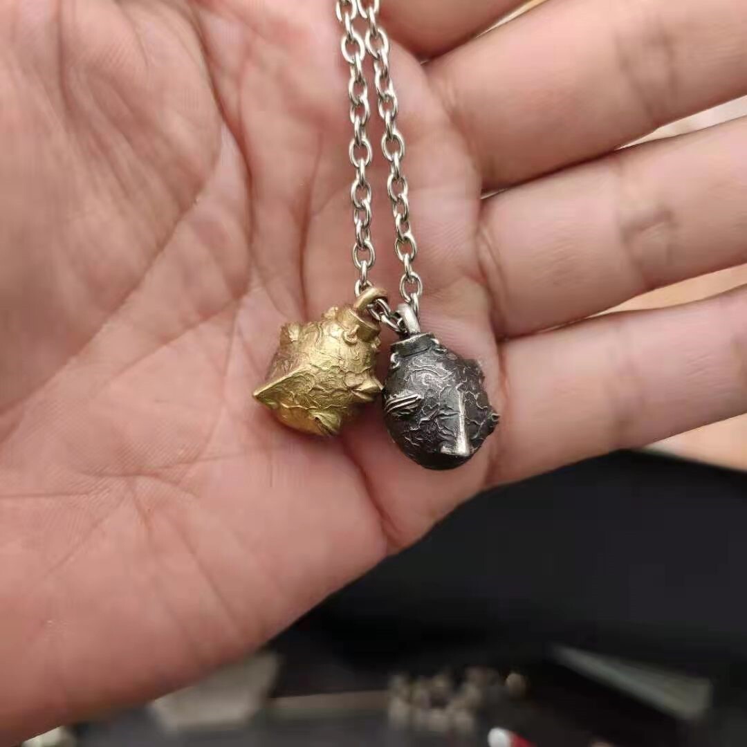 Berserk Gut Egg Of King Behelit Griffith S925 Silver Copper Pendant Necklace - Main Image