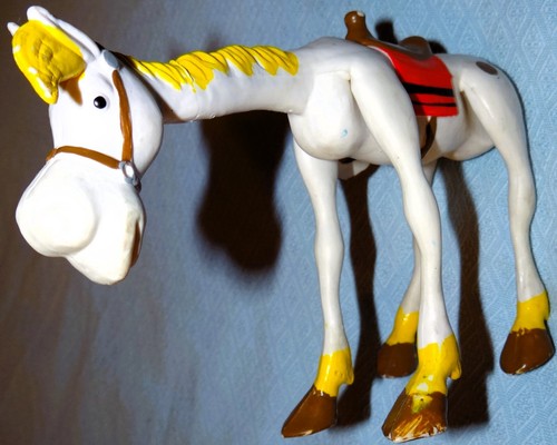 LUCKY LUKE 15,5 cm ET CHEVAL JOLLY JUMPER 21 cm FIGURINES COLLECTION BD DARGAUD - Imagen 15 de 24