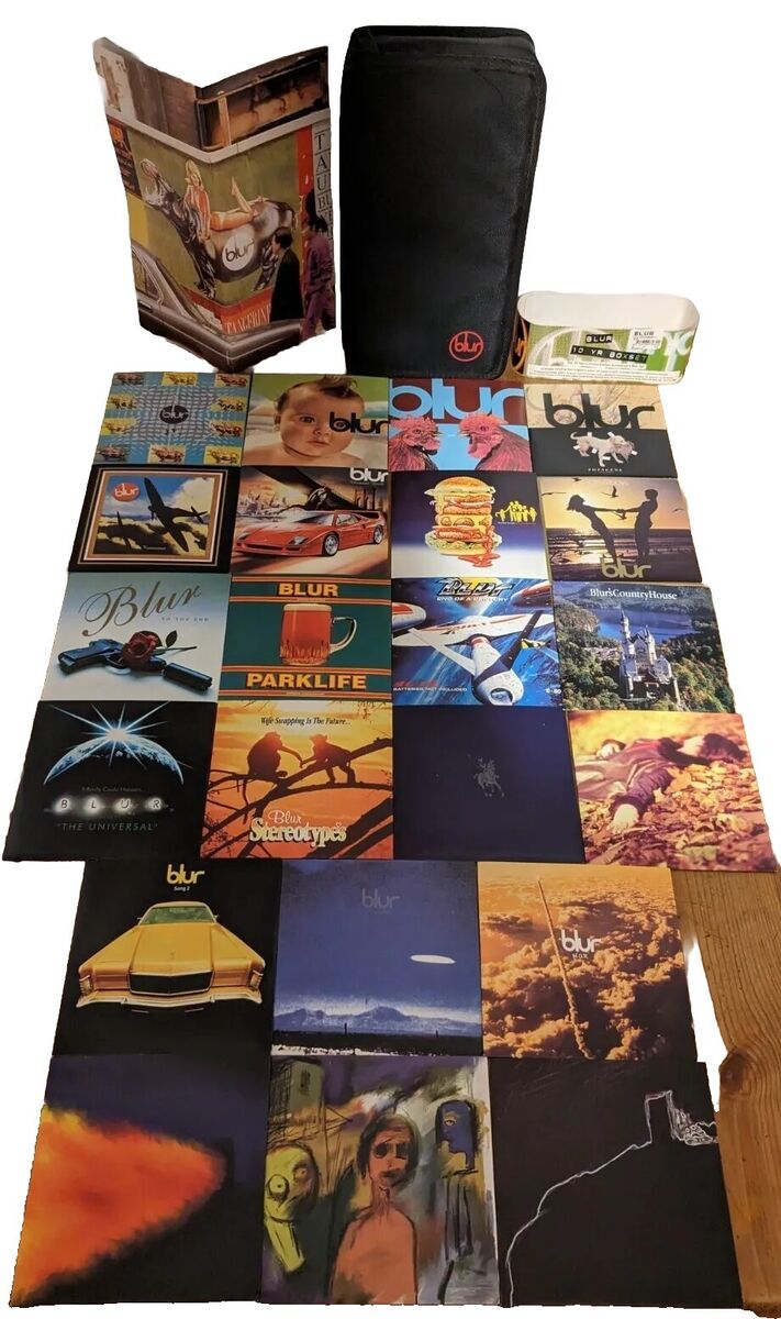 Blur – 10th Anniversary Box Set (RARE, Limited Edition 22 CD Single Box Set 1999 Blur – 10th Anniversary Box Set (RARE, Limited Edition 22 CD Single Box Set 1999