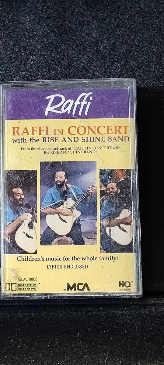 Raffi In Concert With The Rise And Shine Band Music DVD Kids