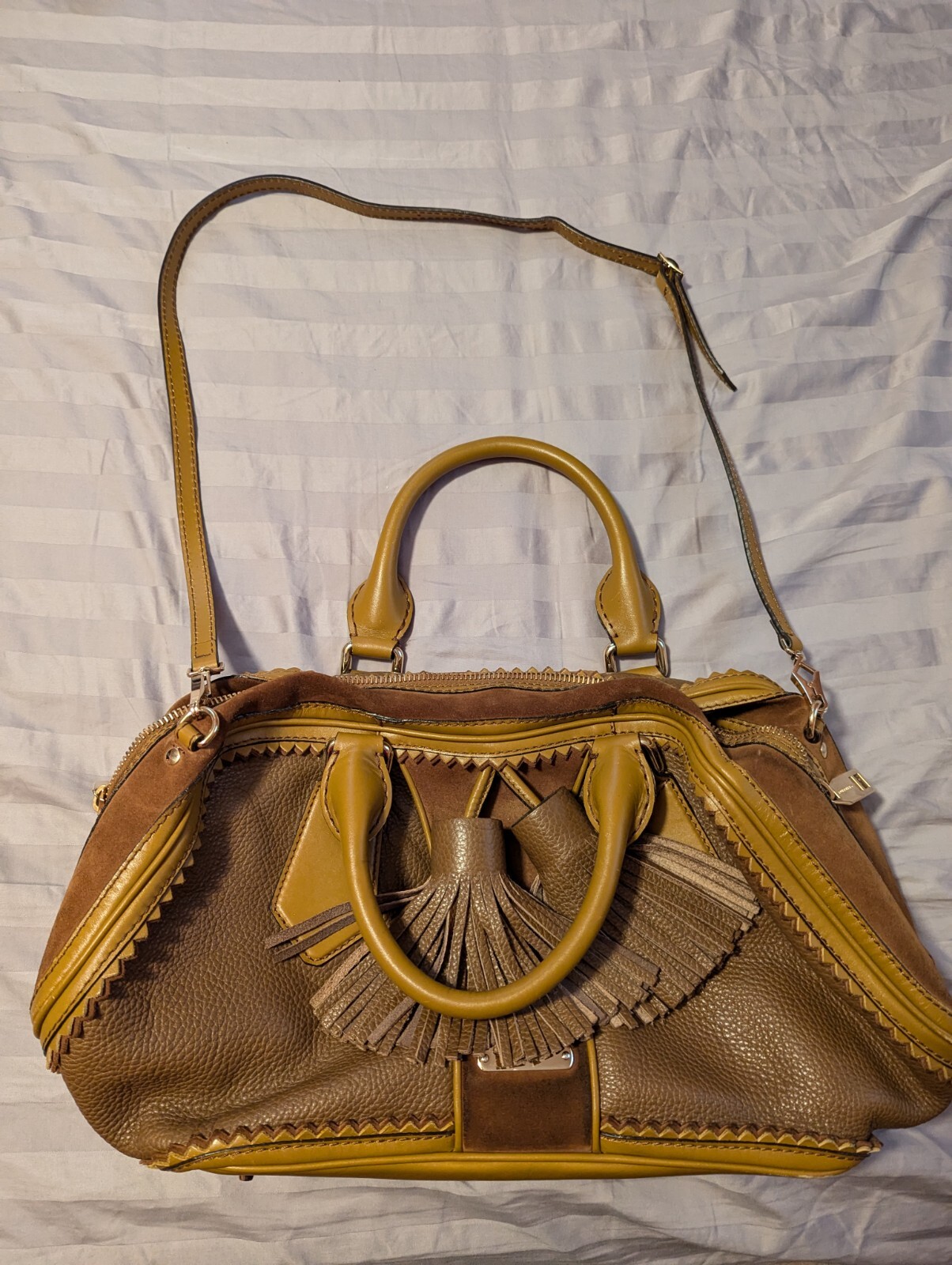 Vintage Burberry Prorsum Bowler Bag