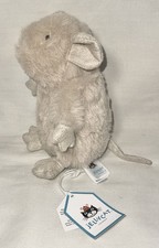 Jellycat Nippit Mouse Plush Stuffed Animal Beige NWT