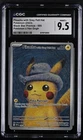 (PSA) CGC 9.5 Van Gogh Pikachu Grey Felt Hat Promo Pokemon Card #085 Mint+