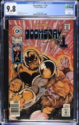 DOOMSDAY +1 #6 CGC 9.8 WP NM/M Charlton Comics 1976 JOHN BYRNE Cover    