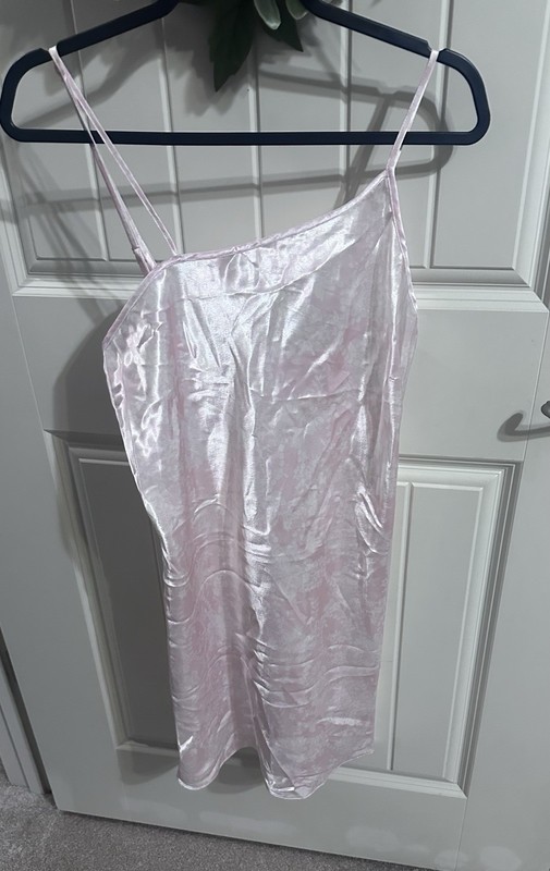 Avon Intimates Paisley Pink Babydoll Nightie Lingerie Sz Medium
