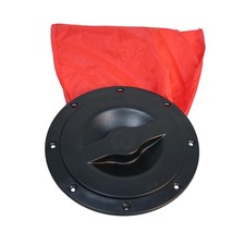 6 Inch Kayak Hatch Deck Plate Marine Hatch Cover Deck Plate Kit with Storage Bag